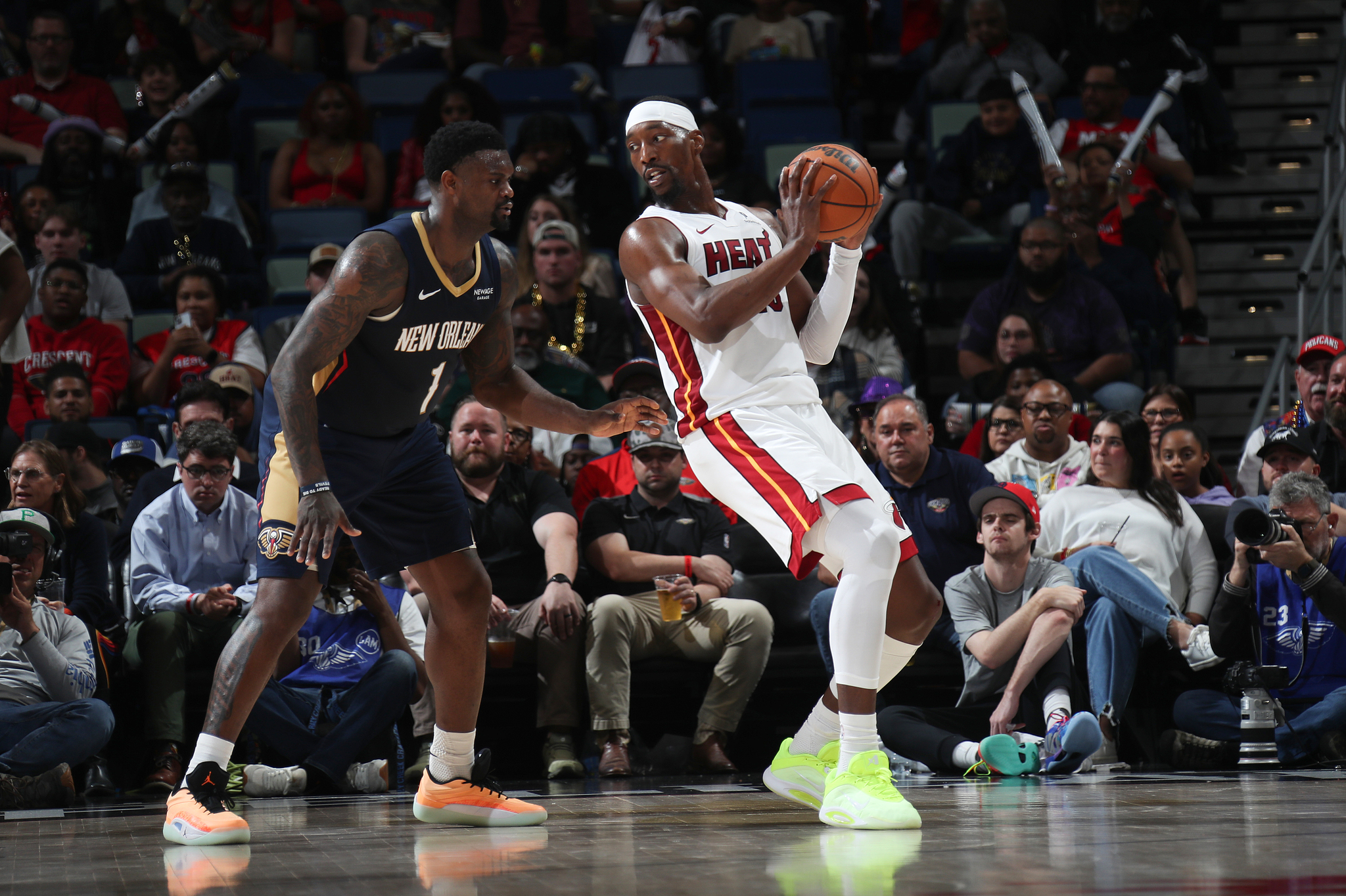 龙珠直播官网-阿德巴约27+14锡安25+4 热火力擒鹈鹕